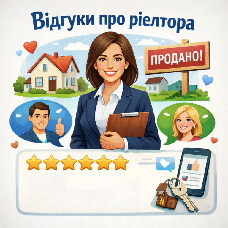 відгуки про ріелтора